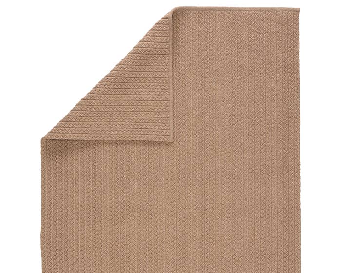 Flat Woven Rugs Nirvana Premium NIP03 Lt. Brown - Chocolate Machine Made Rug