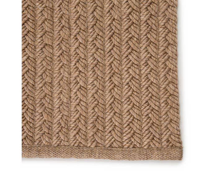 Woven Rugs Nirvana Premium NIP03 Lt. Brown - Chocolate Machine Made Rug