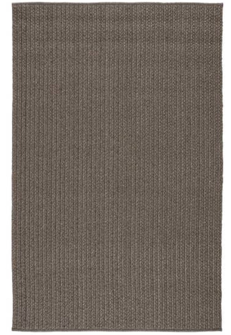 Flat Woven Rugs Nirvana Premium NIP04 Lt. Brown - Chocolate & Lt. Grey - Grey Machine Made Rug