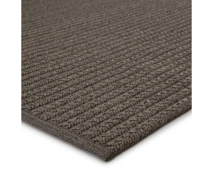 Woven Rugs Nirvana Premium NIP04 Lt. Brown - Chocolate & Lt. Grey - Grey Machine Made Rug