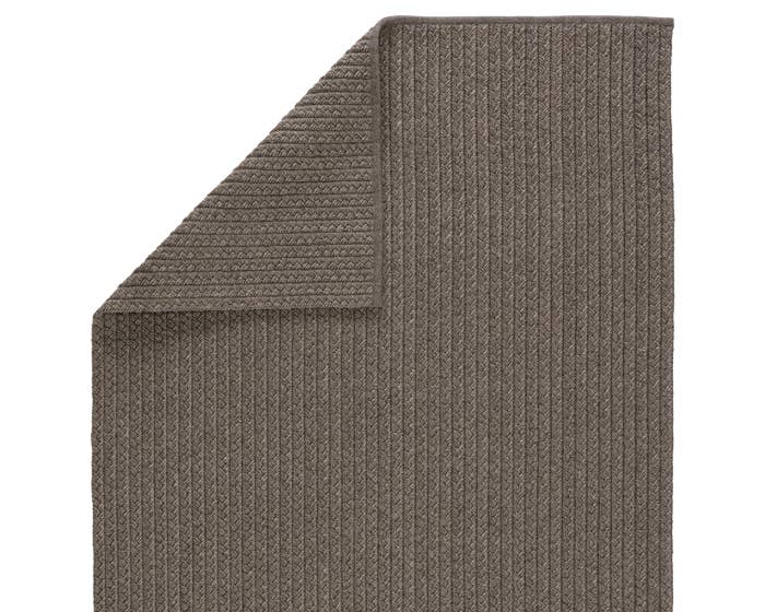 Flat Woven Rugs Nirvana Premium NIP04 Lt. Brown - Chocolate & Lt. Grey - Grey Machine Made Rug