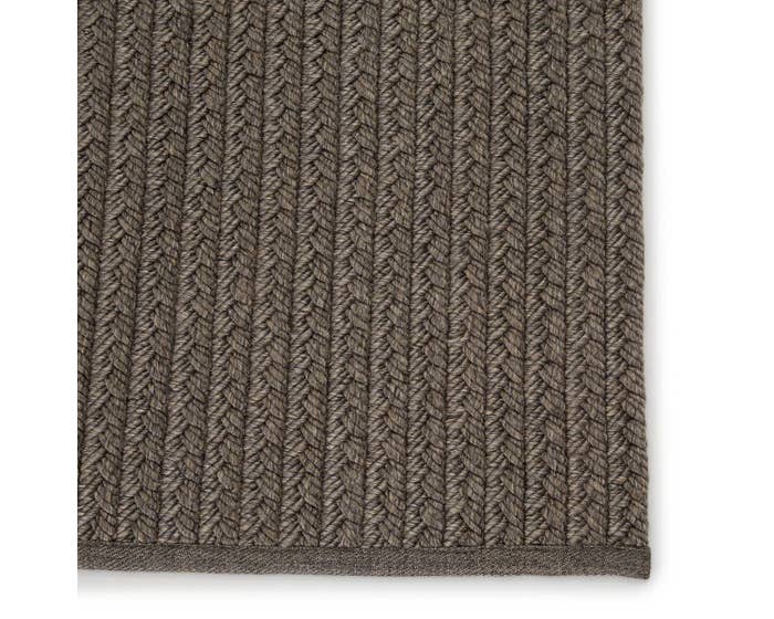 Flat Woven Rugs Nirvana Premium NIP04 Lt. Brown - Chocolate & Lt. Grey - Grey Machine Made Rug