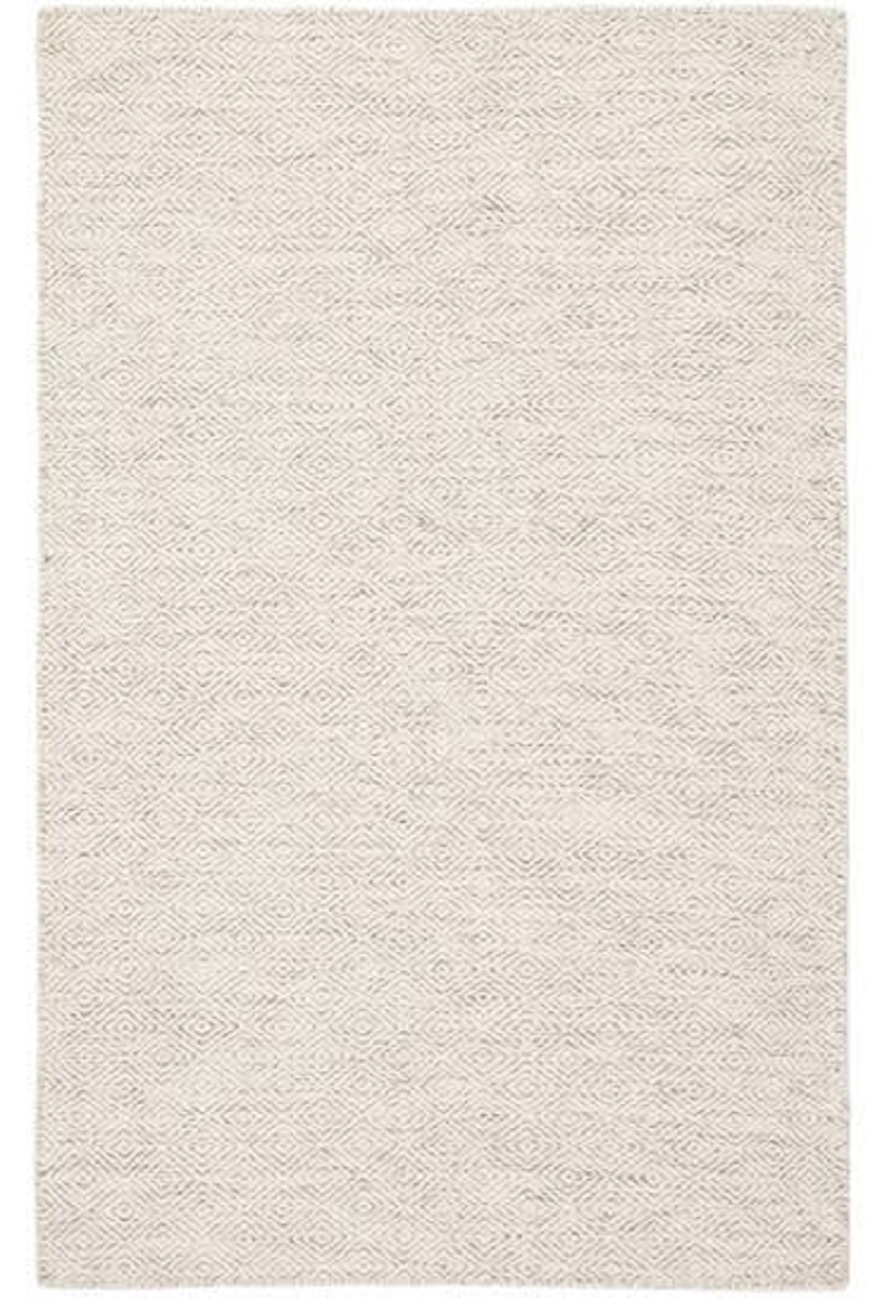 Contemporary & Transitional Rugs Enclave ENC03 Bramble Ivory - Beige & Lt. Grey - Grey Hand Woven Rug