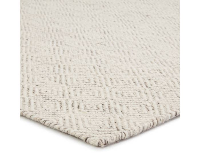 Contemporary Rugs & Transitional Rugs Enclave ENC03 Bramble Ivory - Beige & Lt. Grey - Grey Hand Woven Rug