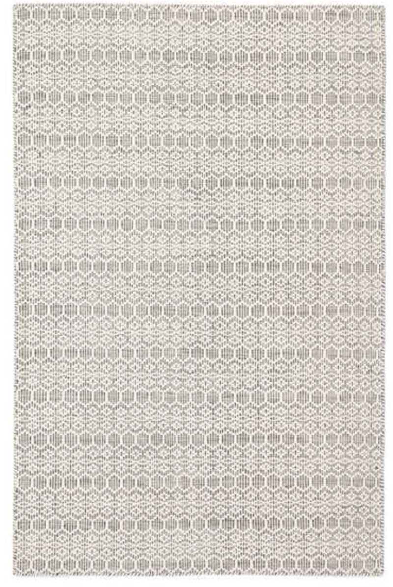 Contemporary & Modern Rugs Enclave Calliope ENC01 Ivory - Beige & Lt. Grey - Grey Hand Loomed Rug