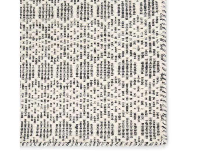 Contemporary & Transitional Rugs Enclave Calliope ENC01 Ivory - Beige & Lt. Grey - Grey Hand Loomed Rug