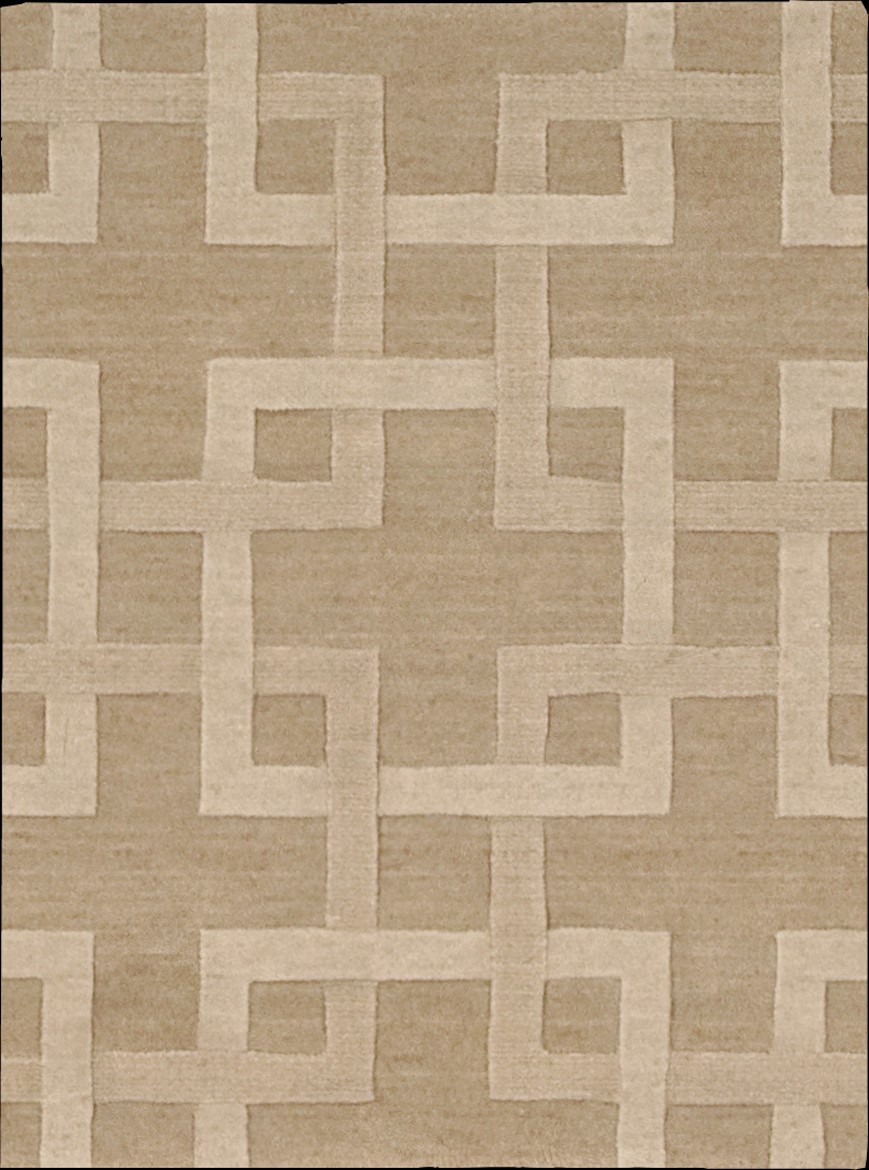 Custom Rugs, Runners & Rounds MIAMI MIA-01SAND Ivory - Beige Machine Made Rug