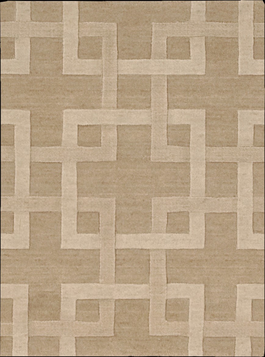 Custom & Wall to Wall MIAMI MIA-01SAND Ivory - Beige Machine Made Rug