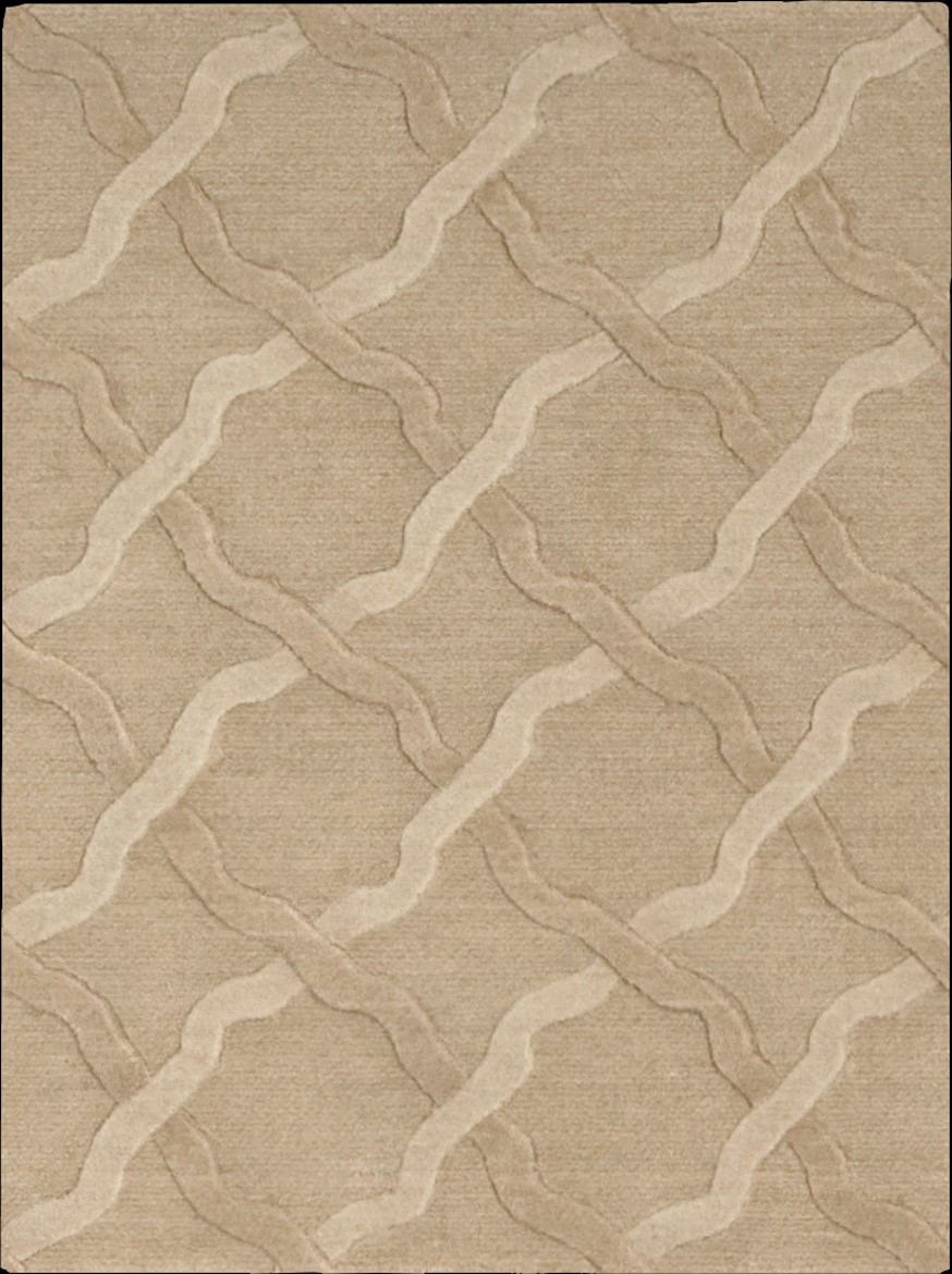 Custom & Wall to Wall MIAMI MIA-02DUNE Camel - Taupe & Ivory - Beige Machine Made Rug