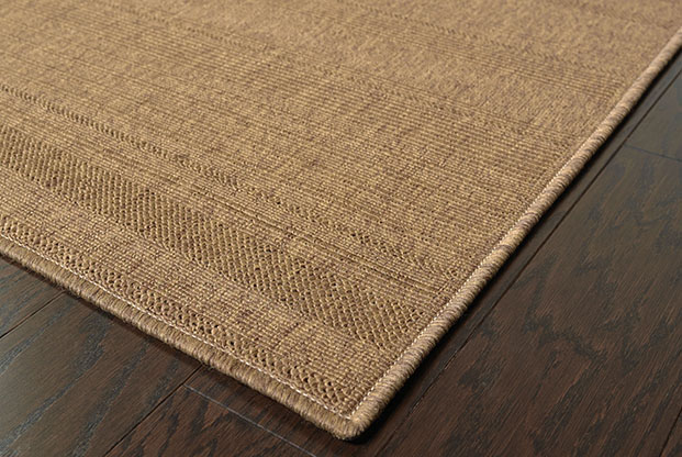 Outdoor Rugs Lanai 781N Camel - Taupe Machine Made Rug