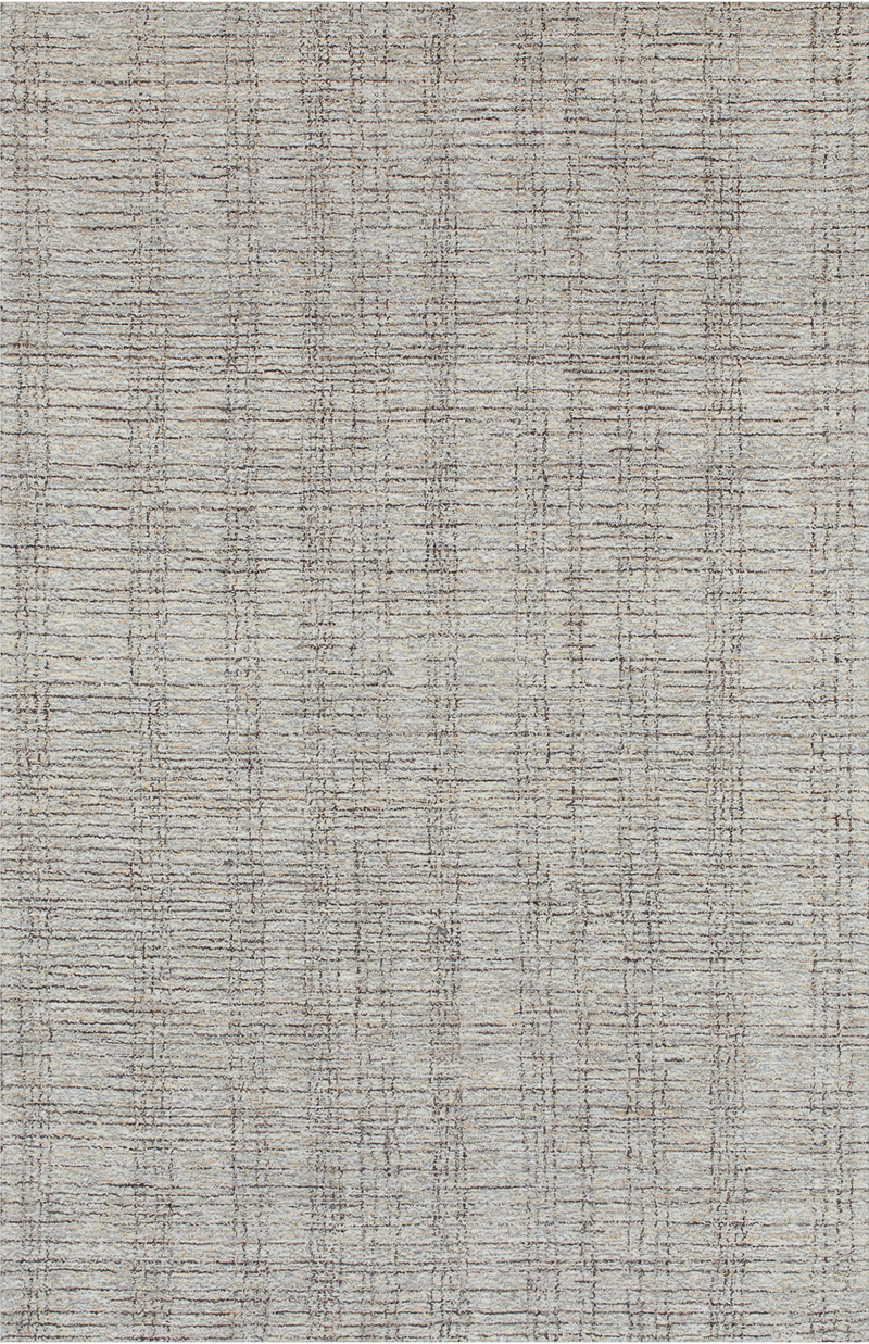 Contemporary & Modern Rugs Ashes AS-32 Shadow Lt. Grey - Grey Hand Tufted Rug