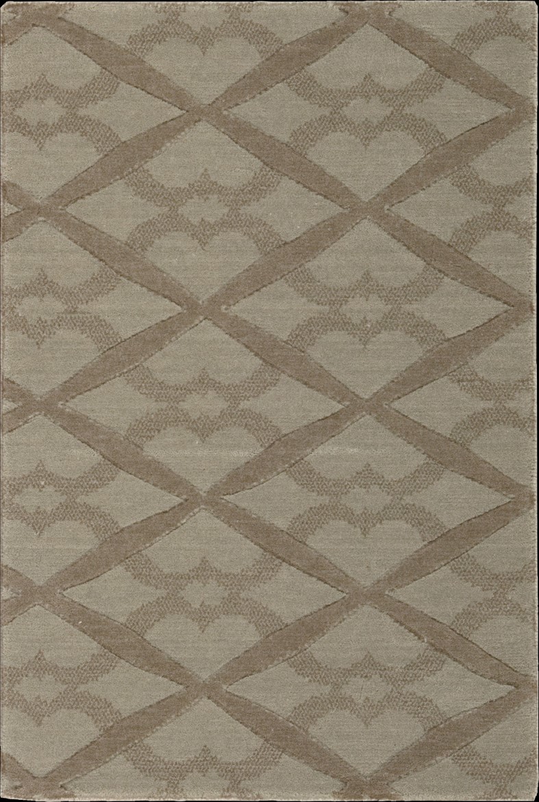 Custom Rugs, Runners & Rounds MIAMI MIA-04SAGBR Lt.Green & Multi Machine Made Rug