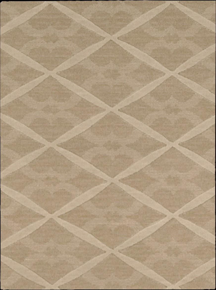 Custom & Wall to Wall MIAMI MIA-04SAND Ivory - Beige Machine Made Rug