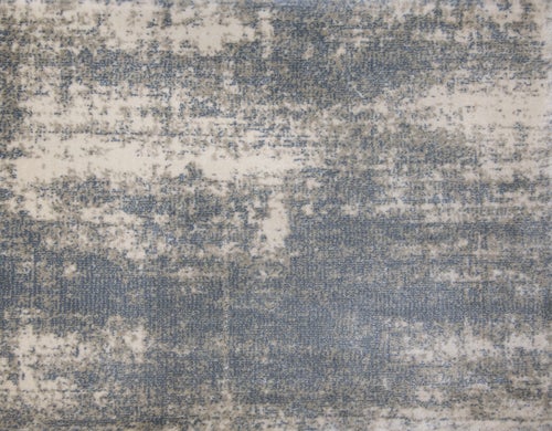 Custom Rugs, Runners & Rounds Landscape Glacier Lt. Grey - Grey & Lt. Blue - Blue Machine Made Rug