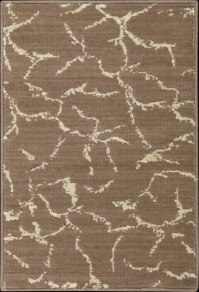 Custom Rugs, Runners & Rounds NEPAL NEP-01FAWN Lt. Brown - Chocolate & Ivory - Beige Machine Made Rug