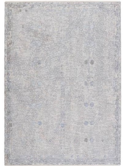 Contemporary Rugs & Transitional Rugs Ballad BLA02 Larkin Medium Blue - Navy & Lt. Blue - Blue Machine Made Rug