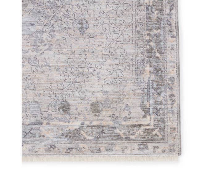 Contemporary & Transitional Rugs Ballad BLA02 Larkin Medium Blue - Navy & Lt. Blue - Blue Machine Made Rug