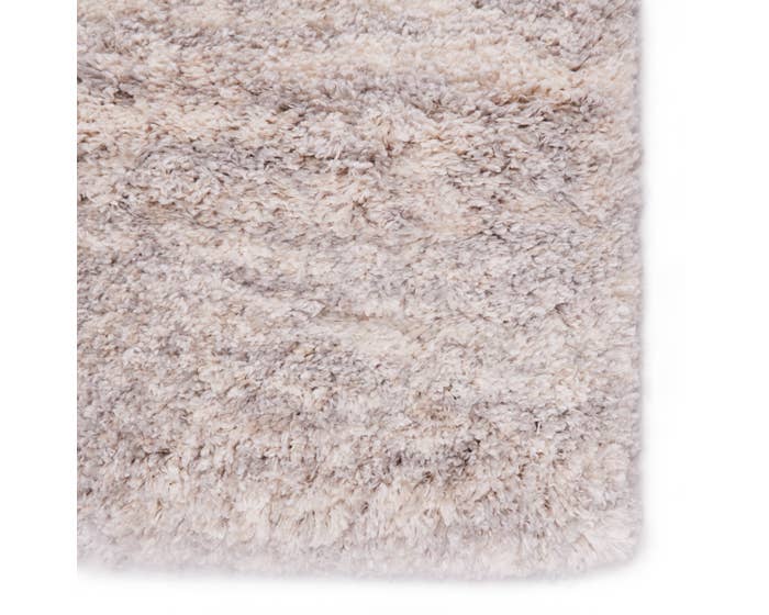 Shag Rugs Lyra Staves LYR05 Ivory - Beige & Lt. Grey - Grey Machine Made Rug