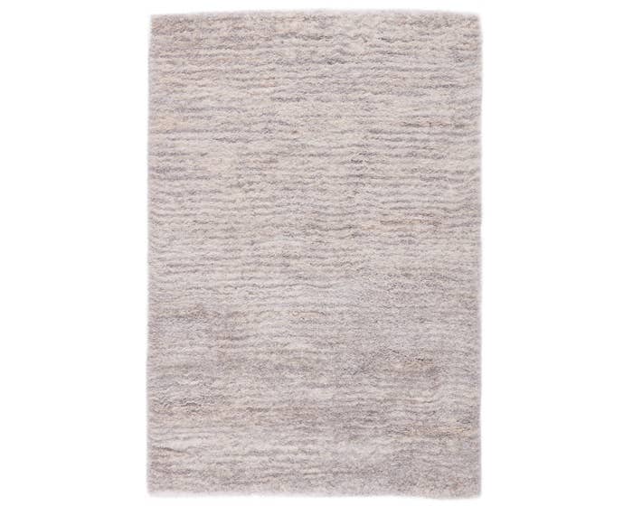 Shag Rugs Lyra Staves LYR05 Ivory - Beige & Lt. Grey - Grey Machine Made Rug