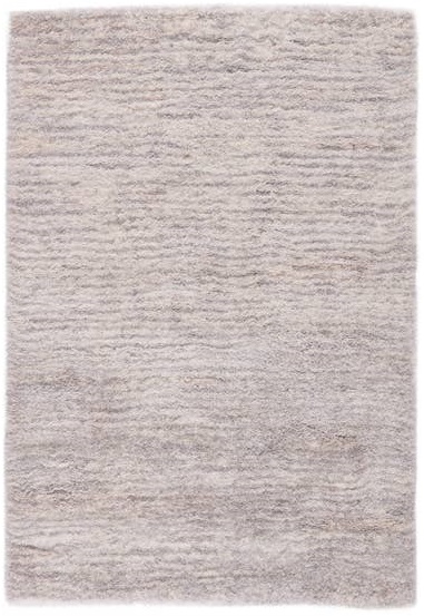 Shag Rugs Lyra Staves LYR05 Ivory - Beige & Lt. Grey - Grey Machine Made Rug