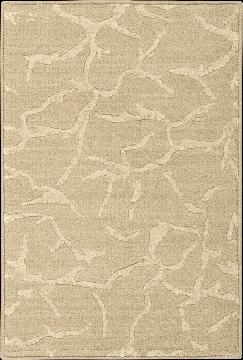 Custom & Wall to Wall NEPAL NEP-01MANIL Ivory - Beige Machine Made Rug