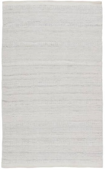 Woven Rugs Penrose PNR01 Parson Ivory - Beige & Lt. Grey - Grey Hand Woven Rug