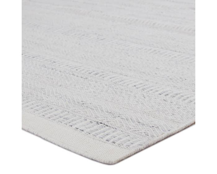 Flat Woven Rugs Penrose PNR01 Parson Ivory - Beige & Lt. Grey - Grey Hand Woven Rug