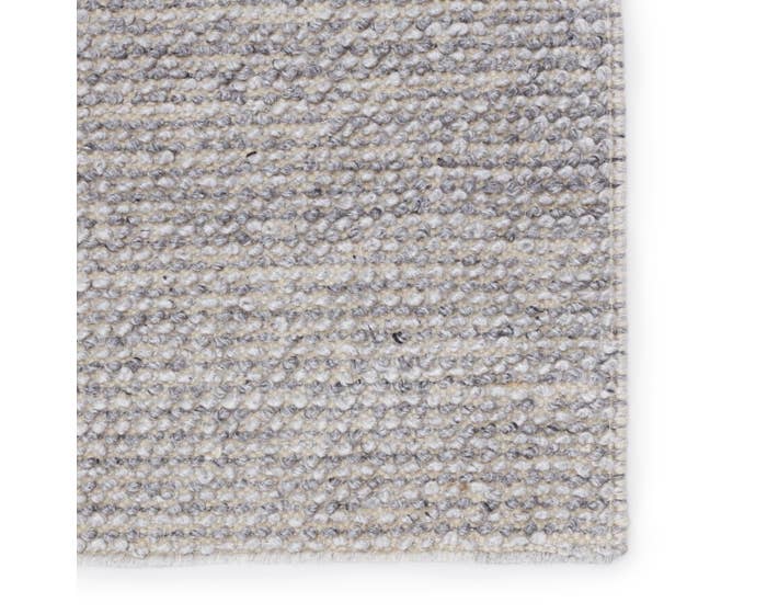 Woven Rugs Rebecca RBC09 Crispin Lt. Grey - Grey & Ivory - Beige Hand Woven Rug