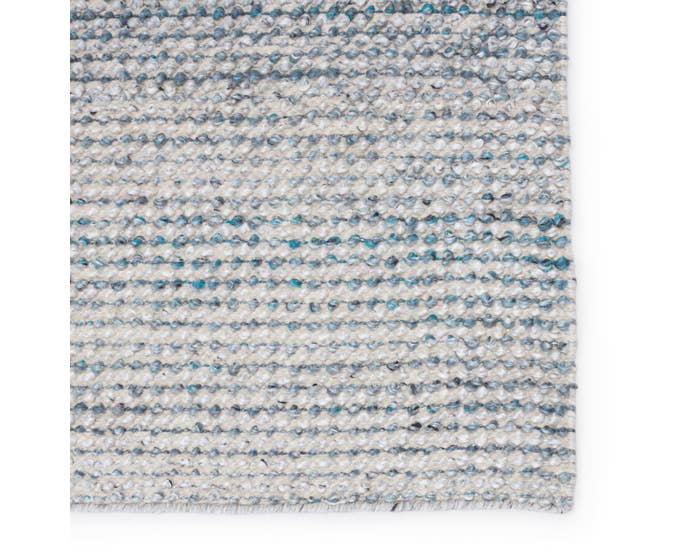 Flat Woven Rugs Rebecca RBC08 Crispin Aqua - Lt.Green & Ivory - Beige Hand Woven Rug