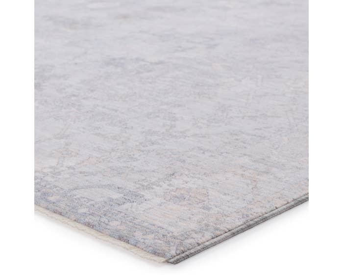 Contemporary Rugs & Transitional Rugs Ballad BLA04 Seraph Lt. Grey - Grey & Ivory - Beige Machine Made Rug