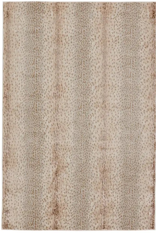 Contemporary & Transitional Rugs Catalyst CTY13  Camel - Taupe & Lt. Grey - Grey Machine Made Rug