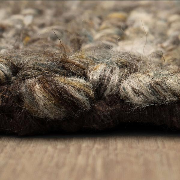 Contemporary Rugs & Transitional Rugs Tableau Parados Lt. Brown - Chocolate Hand Loomed Rug