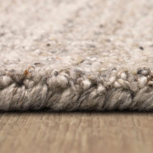Contemporary Rugs & Transitional Rugs Haberdasher Drizzle Lt. Grey - Grey Hand Tufted Rug