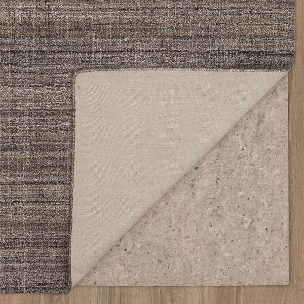 Contemporary & Transitional Rugs Haberdasher Stucco Lt. Brown - Chocolate & Lt. Grey - Grey Hand Tufted Rug