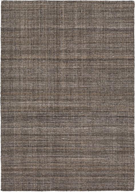 Contemporary & Transitional Rugs Haberdasher Stucco Lt. Brown - Chocolate & Lt. Grey - Grey Hand Tufted Rug