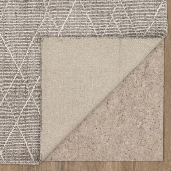 Transitional & Casual Rugs Tangier Deviation Taupe Camel - Taupe & Ivory - Beige Hand Tufted Rug