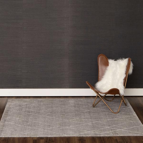 Transitional & Casual Rugs Tangier Deviation Taupe Camel - Taupe & Ivory - Beige Hand Tufted Rug