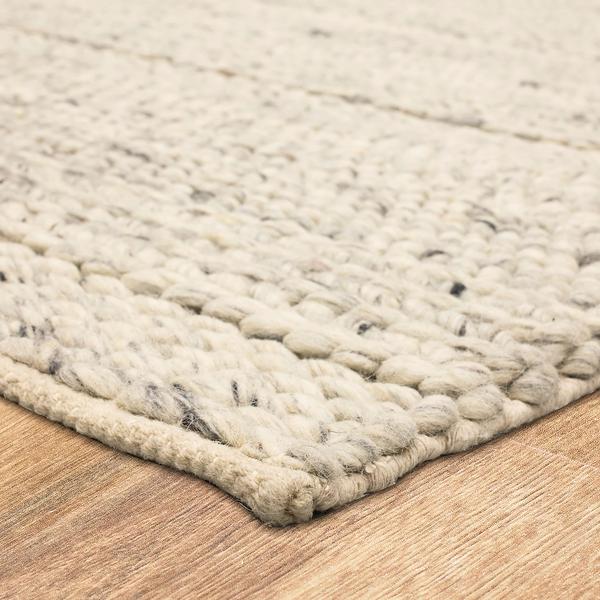 Contemporary Rugs & Transitional Rugs Tableau Zaza Ivory Ivory - Beige Hand Woven Rug