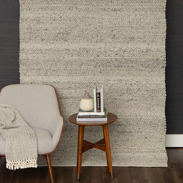 Contemporary Rugs & Transitional Rugs Tableau Zaza Ivory Ivory - Beige Hand Woven Rug