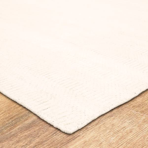 Contemporary Rugs & Transitional Rugs Gemini Ivory Ivory - Beige Hand Loomed Rug