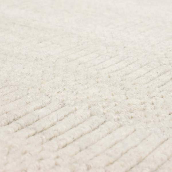 Contemporary & Transitional Rugs Gemini Ivory Ivory - Beige Hand Loomed Rug