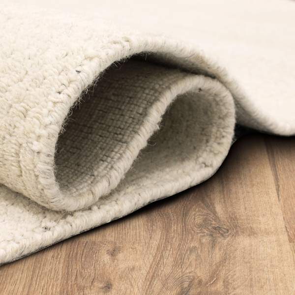 Contemporary Rugs & Transitional Rugs Gemini Ivory Ivory - Beige Hand Loomed Rug