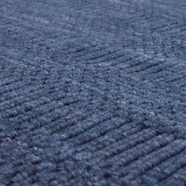 Contemporary Rugs & Transitional Rugs Gemini Navy Medium Blue - Navy Hand Loomed Rug
