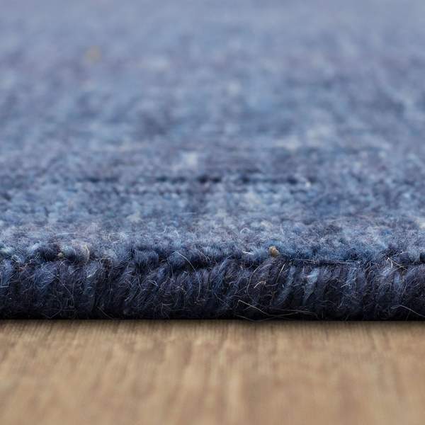 Contemporary Rugs & Transitional Rugs Gemini Navy Medium Blue - Navy Hand Loomed Rug