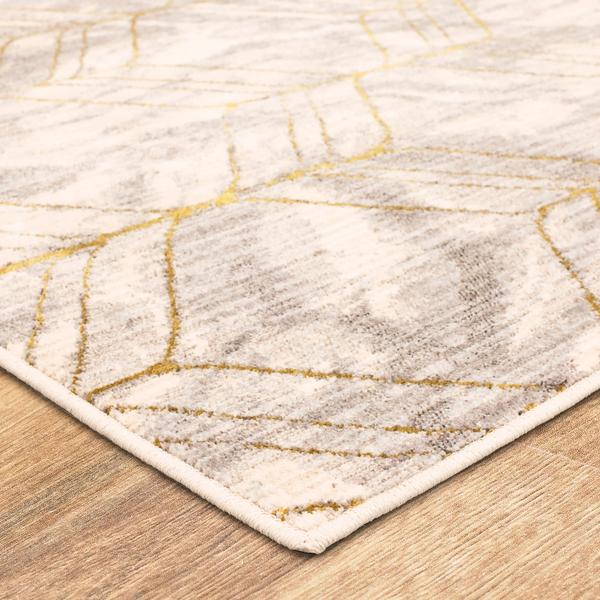 Contemporary & Transitional Rugs Axiom Ebb Dove Lt. Grey - Grey & Lt. Gold - Gold Machine Made Rug