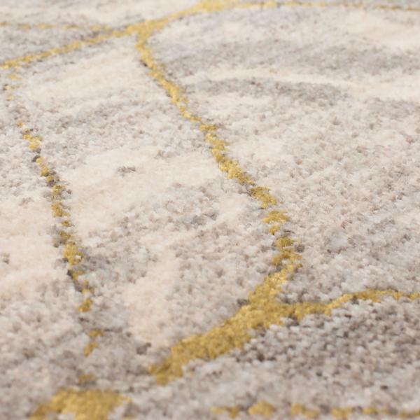Contemporary Rugs & Transitional Rugs Axiom Ebb Dove Lt. Grey - Grey & Lt. Gold - Gold Machine Made Rug