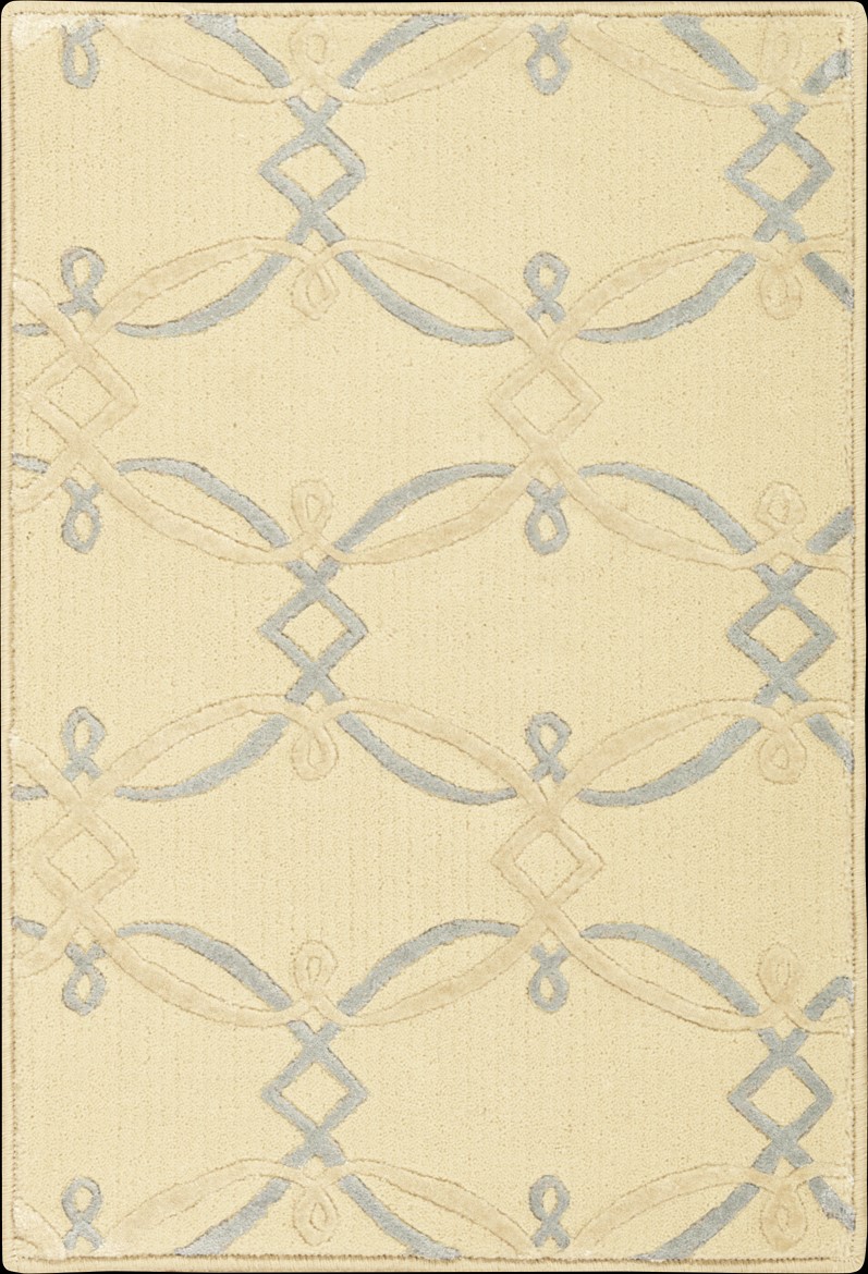 Custom & Wall to Wall NEPAL NEP-05BONE Ivory - Beige Machine Made Rug