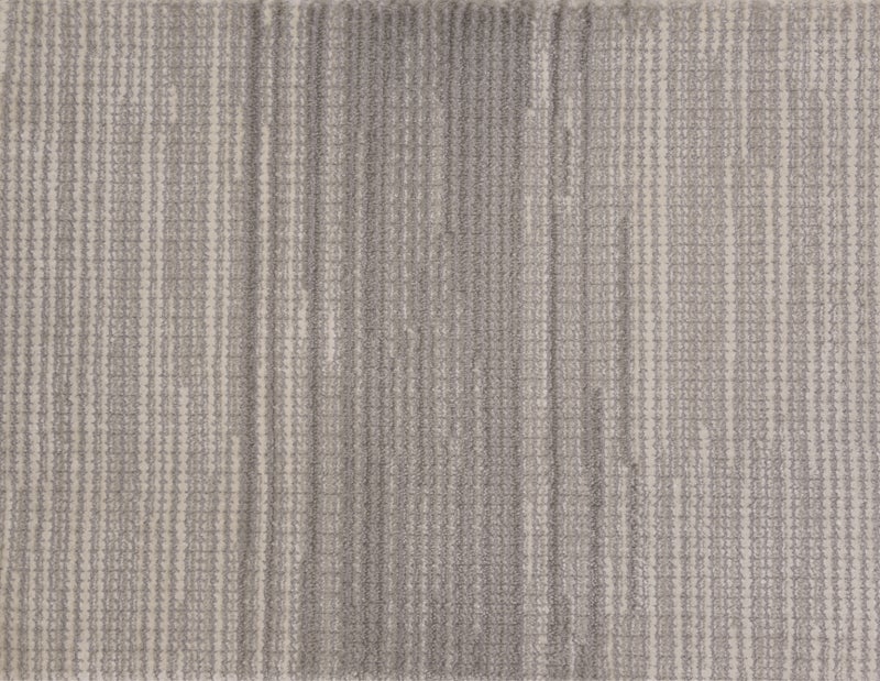 Custom Rugs, Runners & Rounds Juxtaposition Sterling Lt. Grey - Grey Machine Made Rug