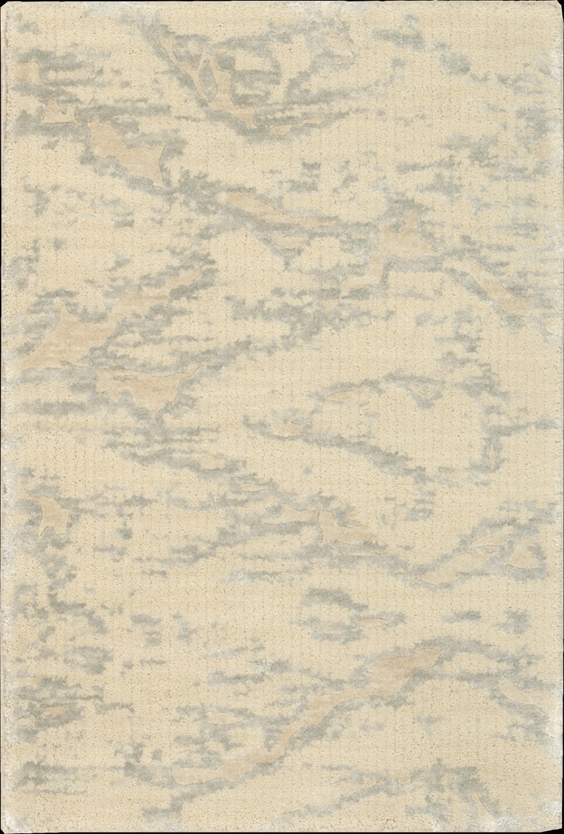 Custom & Wall to Wall NEPAL NEP-07BONE Ivory - Beige & Lt. Grey - Grey Machine Made Rug