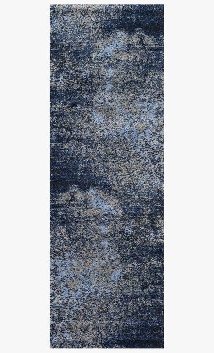Contemporary Rugs & Transitional Rugs Viera VR-07 Grey/Navy Medium Blue - Navy & Lt. Grey - Grey Machine Made Rug